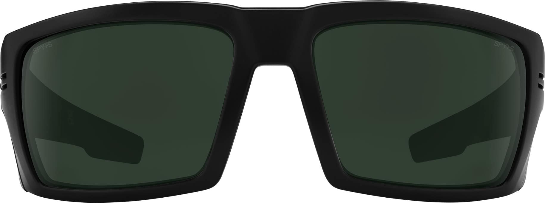 Spy Rebar Sunglasses - matte black/happy gray green lens | Tactics