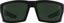 Spy Rebar Sunglasses - matte black/happy gray green lens - front