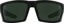 Spy Rebar Sunglasses - matte black/happy gray green lens - front