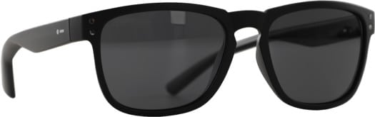 Dot Dash Bootleg Sunglasses - black satin/grey lens - view large