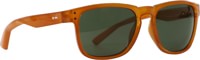 Dot Dash Bootleg Sunglasses - caramel/vintage grey lens