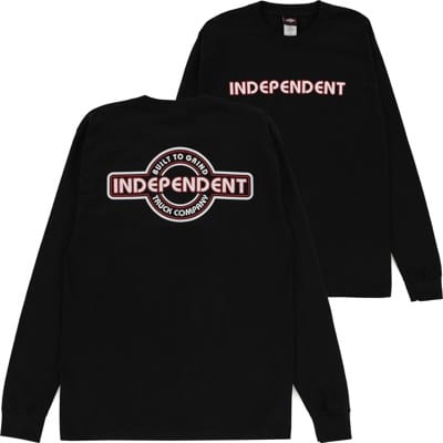 Independent BTG Bauhaus L/S T-Shirt - black - view large