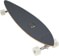 Arbor Fish Artist 37" Complete Longboard - bossdog / silver trucks / trans white wheels - angle