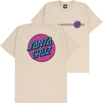 Santa Cruz Other Dot T-Shirt - cream - view large