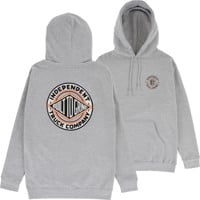 Independent BTG Summit Hoodie - grey heather/orange