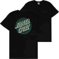 Santa Cruz Shadowless Dot T-Shirt - eco black