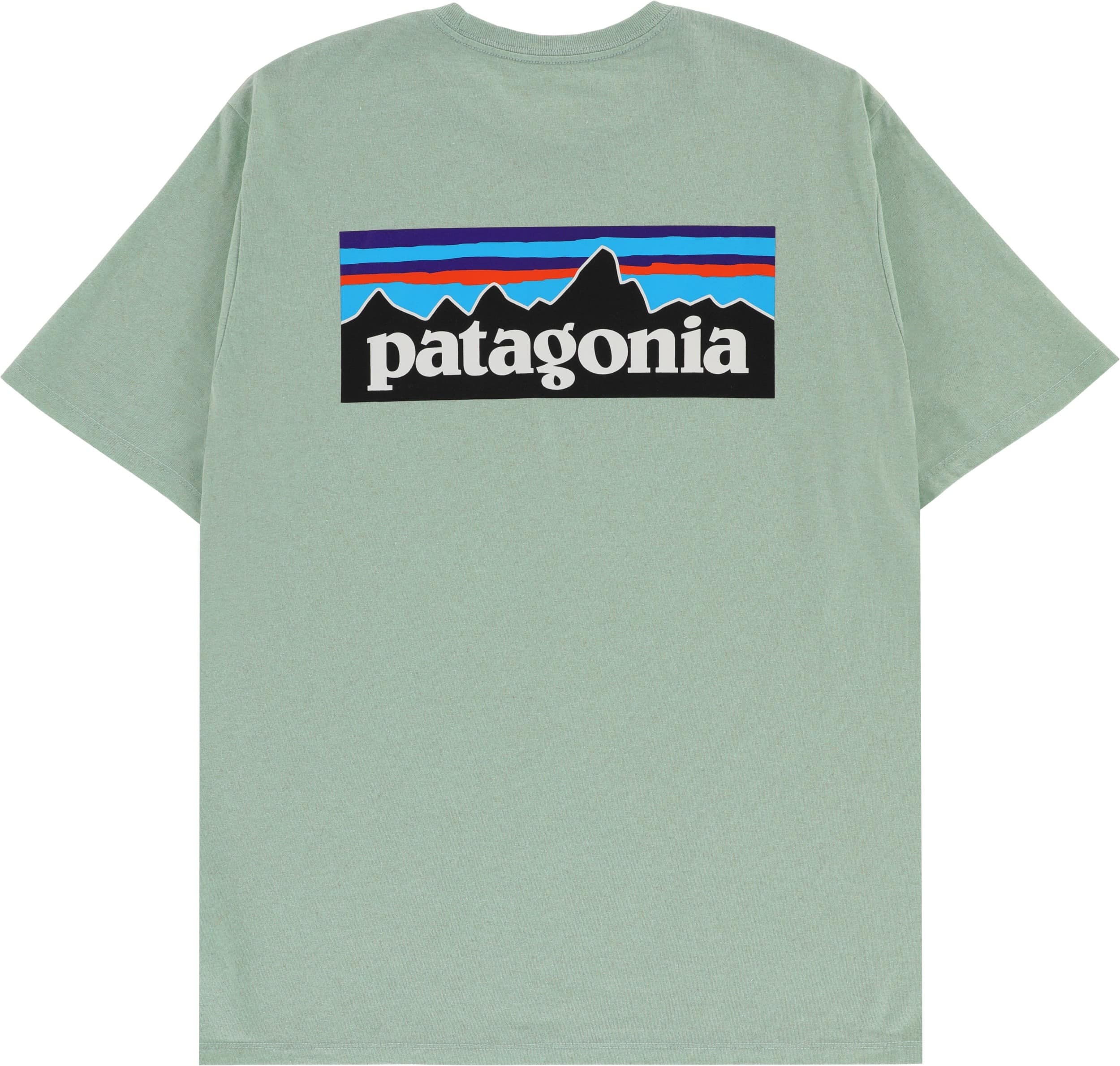 Patagonia P6 Logo ResponsibiliTee TShirt tea green Tactics