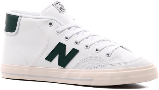 New Balance Numeric 213 Mid Skate Shoes - white/forest - view large