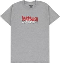Deathwish Off Set T-Shirt - heather grey