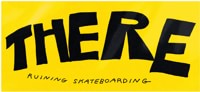 There Ruining Skateboarding MD Sticker - yellow/black