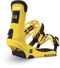 Fix Nation Snowboard Bindings 2023 - gold