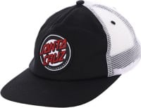 Santa Cruz Rob Target Dot Trucker Hat - black/white