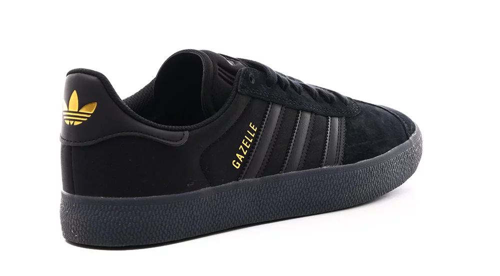 Gazelle Shoes - core black/core black/gold metallic ii | Tactics