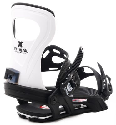 Bent Metal Bolt Snowboard Bindings 2024 - white - view large