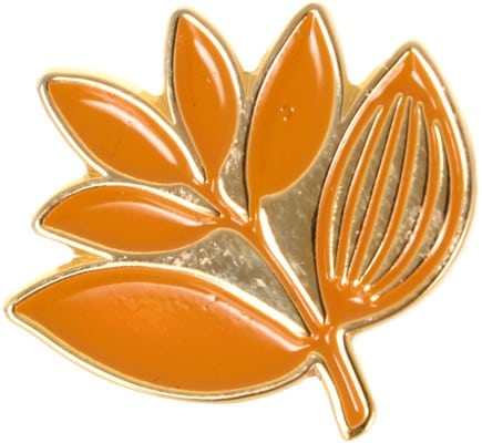 Magenta Plant Enamel Pin - orange - view large