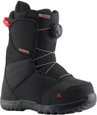 Burton Zipline Boa Kids Snowboard Boots 2023 - black