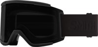 Smith Squad XL ChromaPop Goggles + Bonus Lens - blackout/sun black + storm rose flash lens