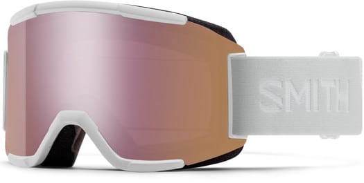 Smith Squad S Goggles - white vapor/everyday rose gold mirror + clear lens - view large