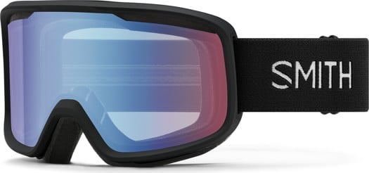 Smith Frontier Goggles - black/blue sensor mirror lens - view large