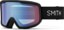 Smith Frontier Goggles - black/blue sensor mirror lens