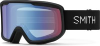Smith Frontier Goggles - black/blue sensor mirror lens