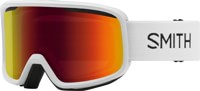 Smith Frontier Goggles - white/red sol-x mirror lens