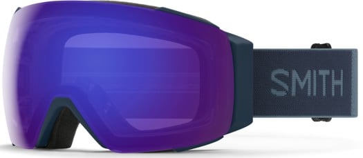 Smith I/O Mag ChromaPop Goggles + Bonus Lens - french navy/everyday violet mirror + storm rose flash lens - view large