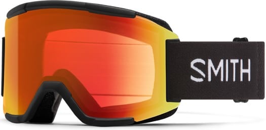 Smith Squad ChromaPop Goggles + Bonus Lens - black/everyday red mirror + yellow lens - view large