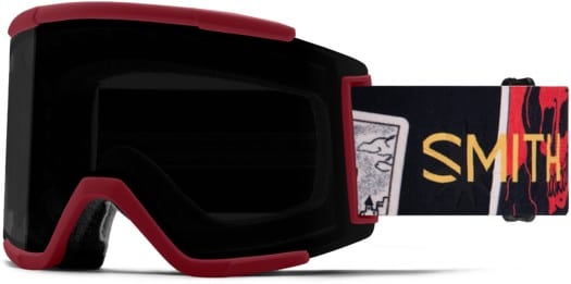 Smith Squad XL ChromaPop Goggles + Bonus Lens - sangria fortune teller/sun black + storm blue sensor mirror - view large