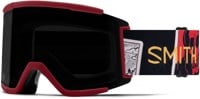 Smith Squad XL ChromaPop Goggles + Bonus Lens - sangria fortune teller/sun black + storm blue sensor mirror