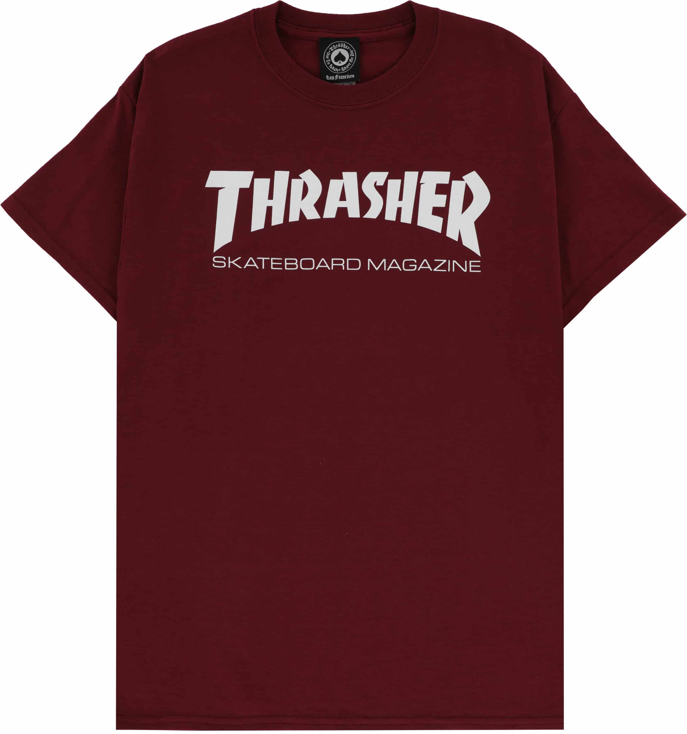Thrasher Skate Mag T-Shirt - maroon | Tactics