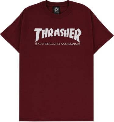 Thrasher Skate Mag T-Shirt - maroon - view large