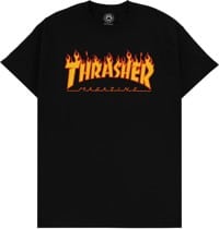 Thrasher Flame T-Shirt - black