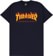 Thrasher Flame T-Shirt - navy