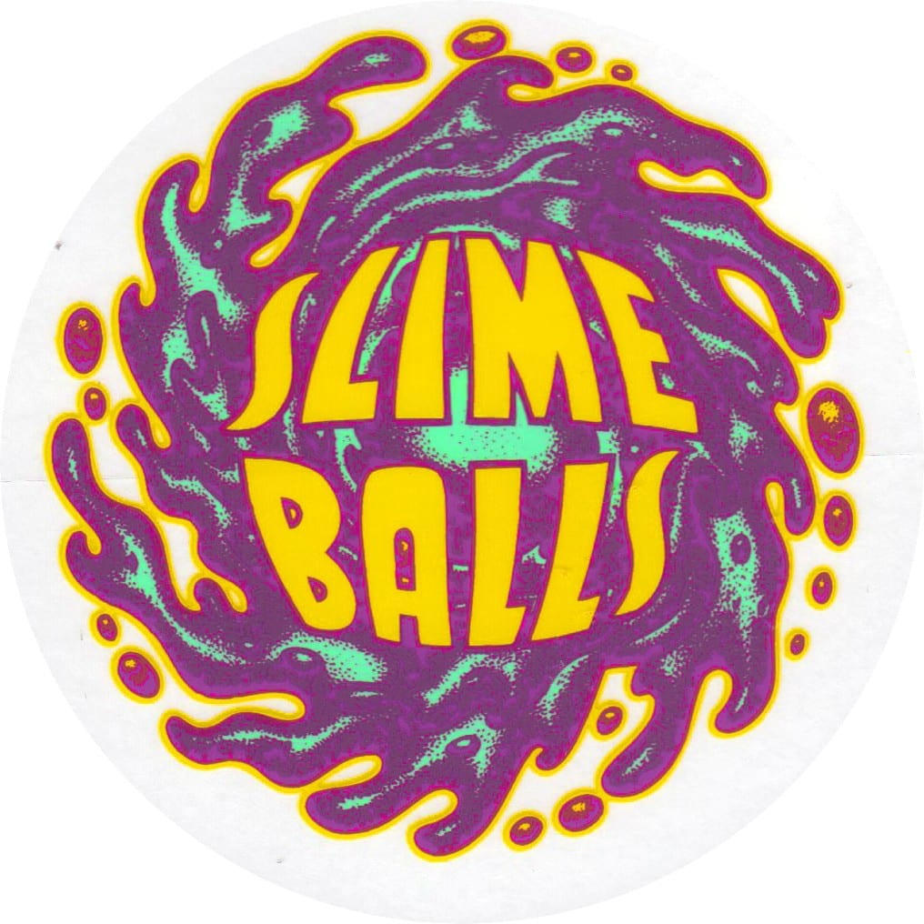 Slime Balls Logo 3.5" Sticker - yellow/green/purple | Tactics