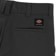 Dickies Slim Straight Skate Pants - charcoal - reverse detail