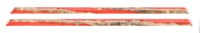 Pig Neon Deck Rails - red curb
