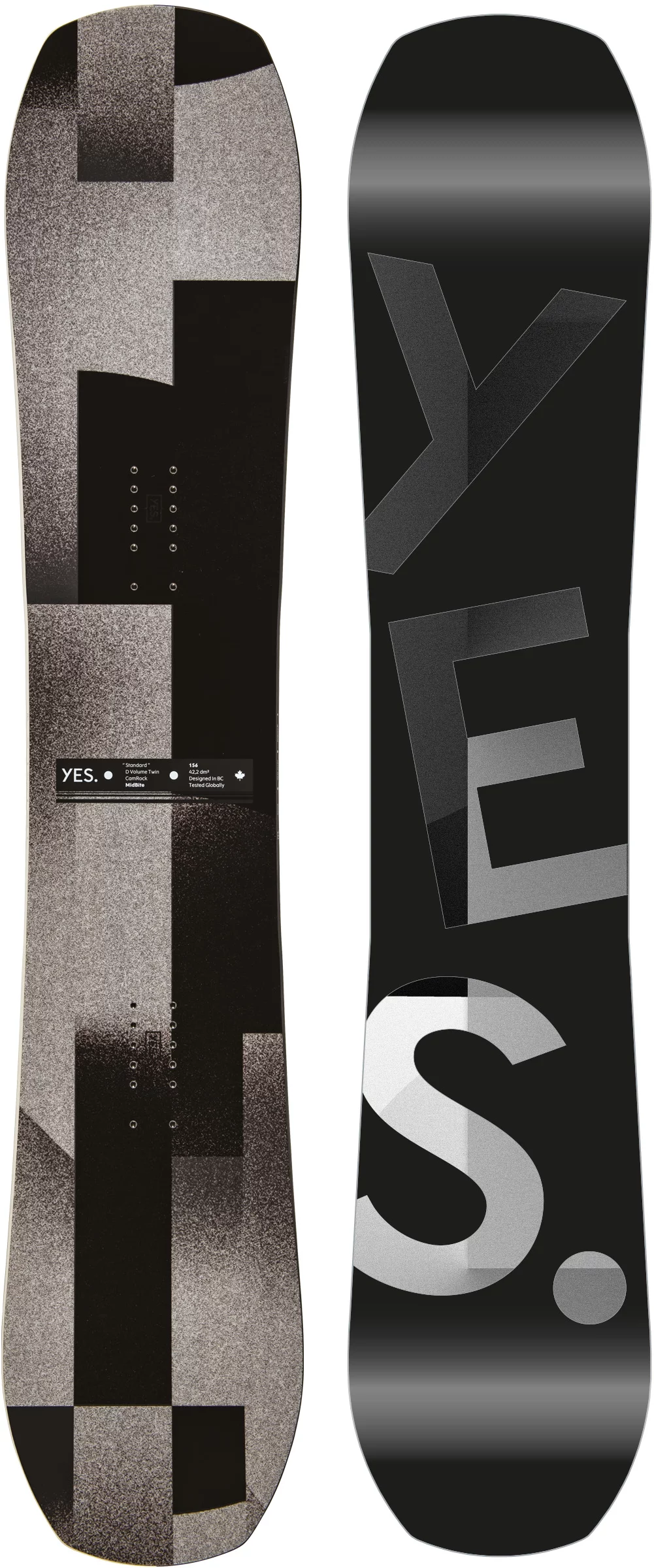 YES Standard Snowboard 2023 Free Shipping | Tactics