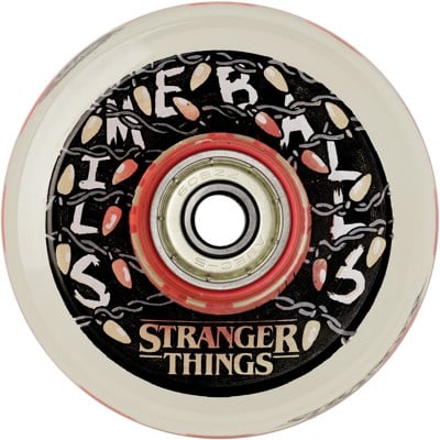 Slime Balls Stranger Things Light Ups Cruiser Skateboard Wheels - red (78a) - view large
