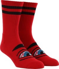 Toy Machine Bloodshot Eye Sock - dark red