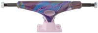 Krux Nora Triangle Standard Skateboard Trucks - purple print