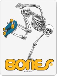 Powell Peralta Skate Skeleton Sticker