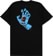 Santa Cruz Screaming Hand T-Shirt - black - reverse