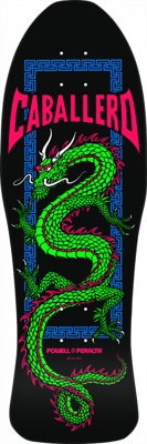 Powell Peralta Caballero Chinese Dragon 10.0 Skateboard Deck - blacklight - view large