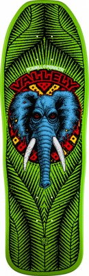 Powell Peralta Mike Vallely Elephant 9.85 Skateboard Deck - view large