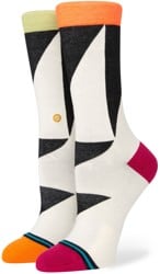 Stance Women's Flip Side Crew Socks - off white