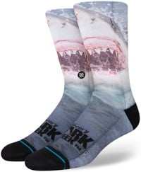 Stance Discover Shark Week Pearly Whites Sock - blue