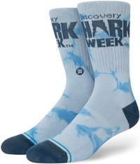 Stance Discover Shark Week Sock - blue