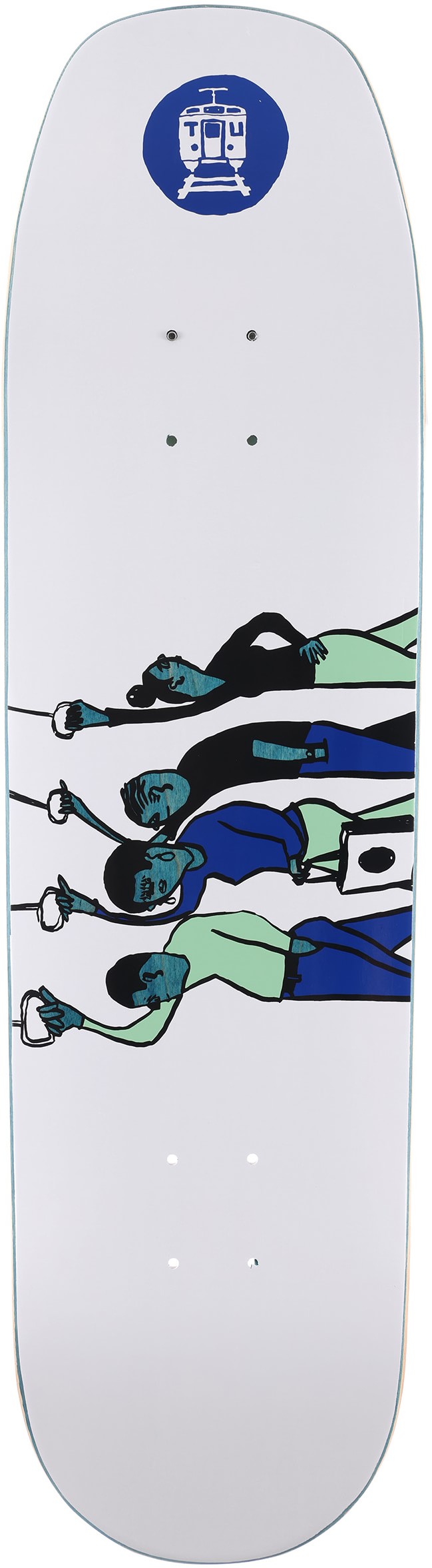 Transportation Unit Transit 8.5 Shovel Nose Shape Skateboard Deck