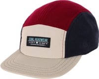 Coal Bridger Fleece 5-Panel Hat - burgundy